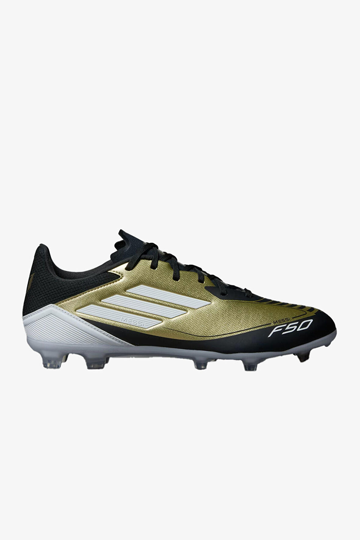 Adidas F50 League FgMg Messi Unisex Sarı Krampon (Çim Zemin) IG9274