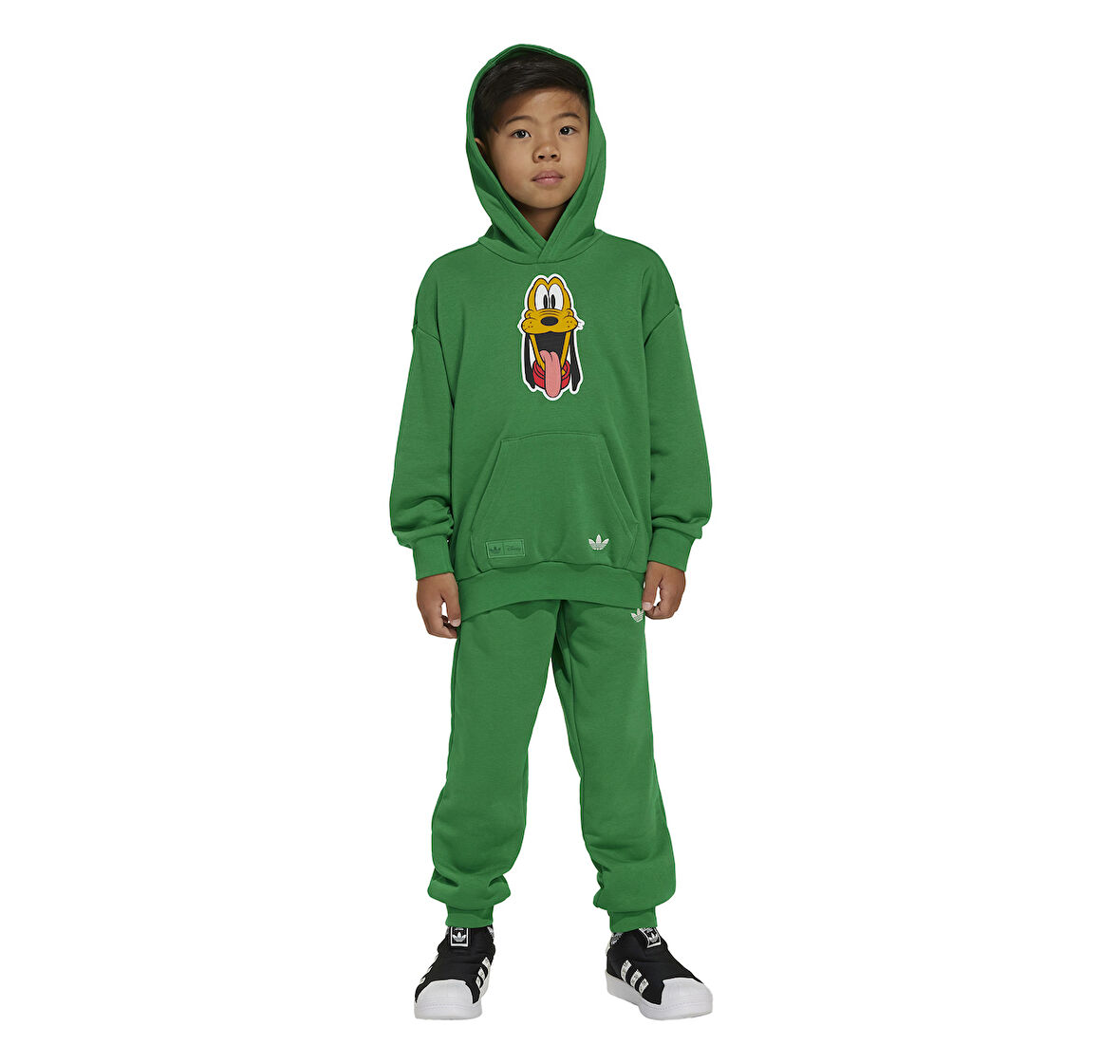 JN7711-C adidas Lk Dy Mm Hs çocuk Eşofman Takımı Yeşil