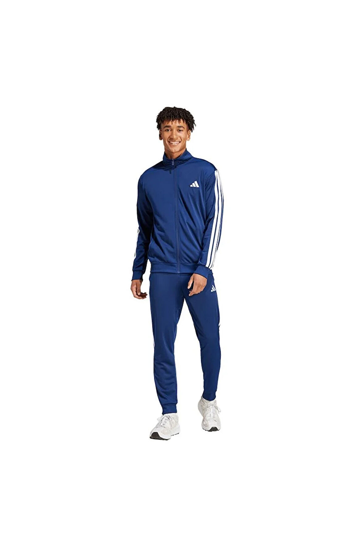 adidas Erkek  Mavi  Eşofman M 3S TR TT TS JI8859