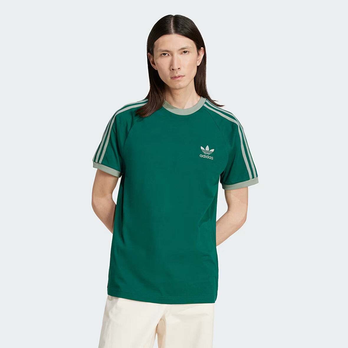 Adidas Erkek Günlük T-shirt 3-Stripes Tee Jn7017