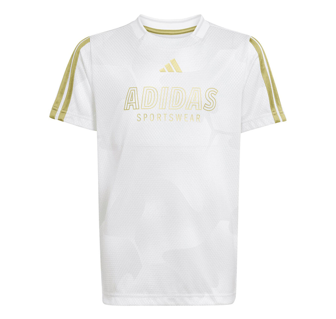 JD0498-C adidas J Hot Cof Tee çocuk T-Shirt Beyaz