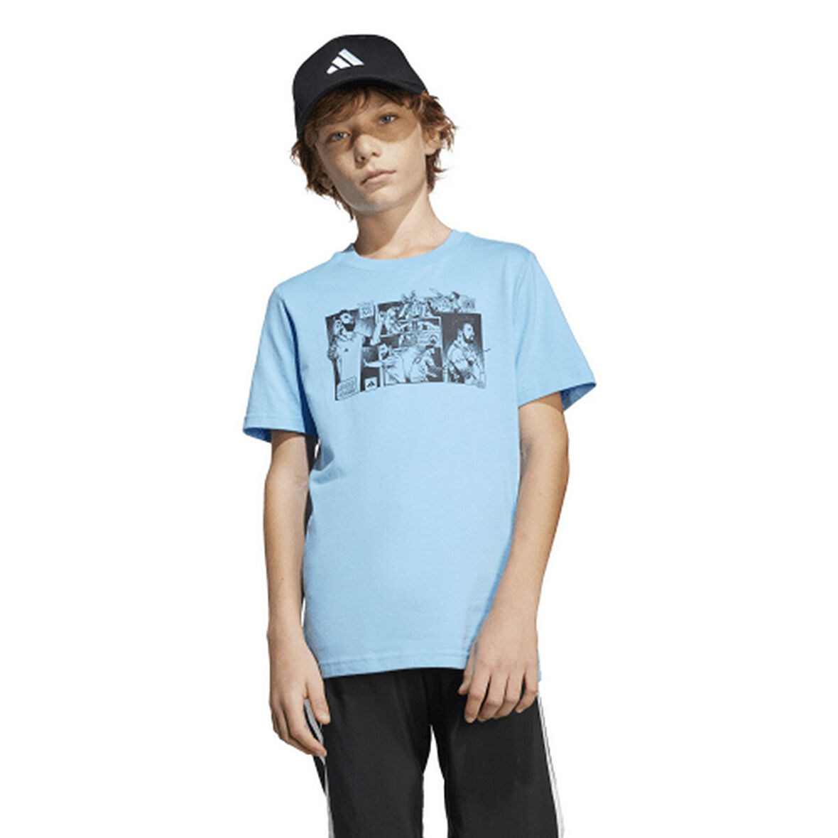 Adidas JJ1413 Y Messi G T Erkek Çocuk Spor Tişört