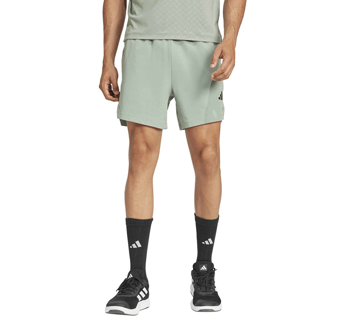 JI8209-E adidas Power 3S Short Erkek Şort Ve Kapri Yeşil