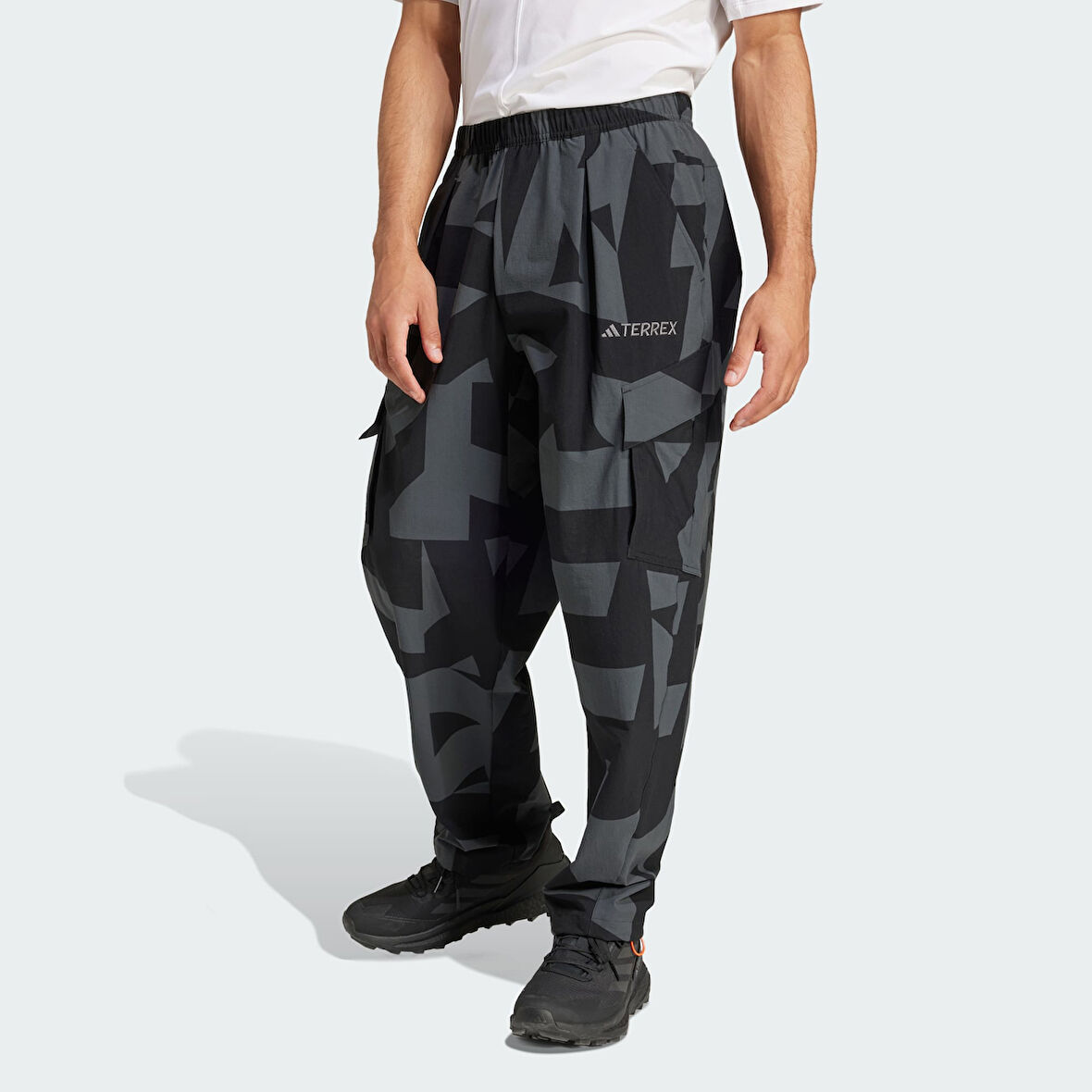 adidas JF3716 CARGO AOP PANTS Erkek Tek Alt
