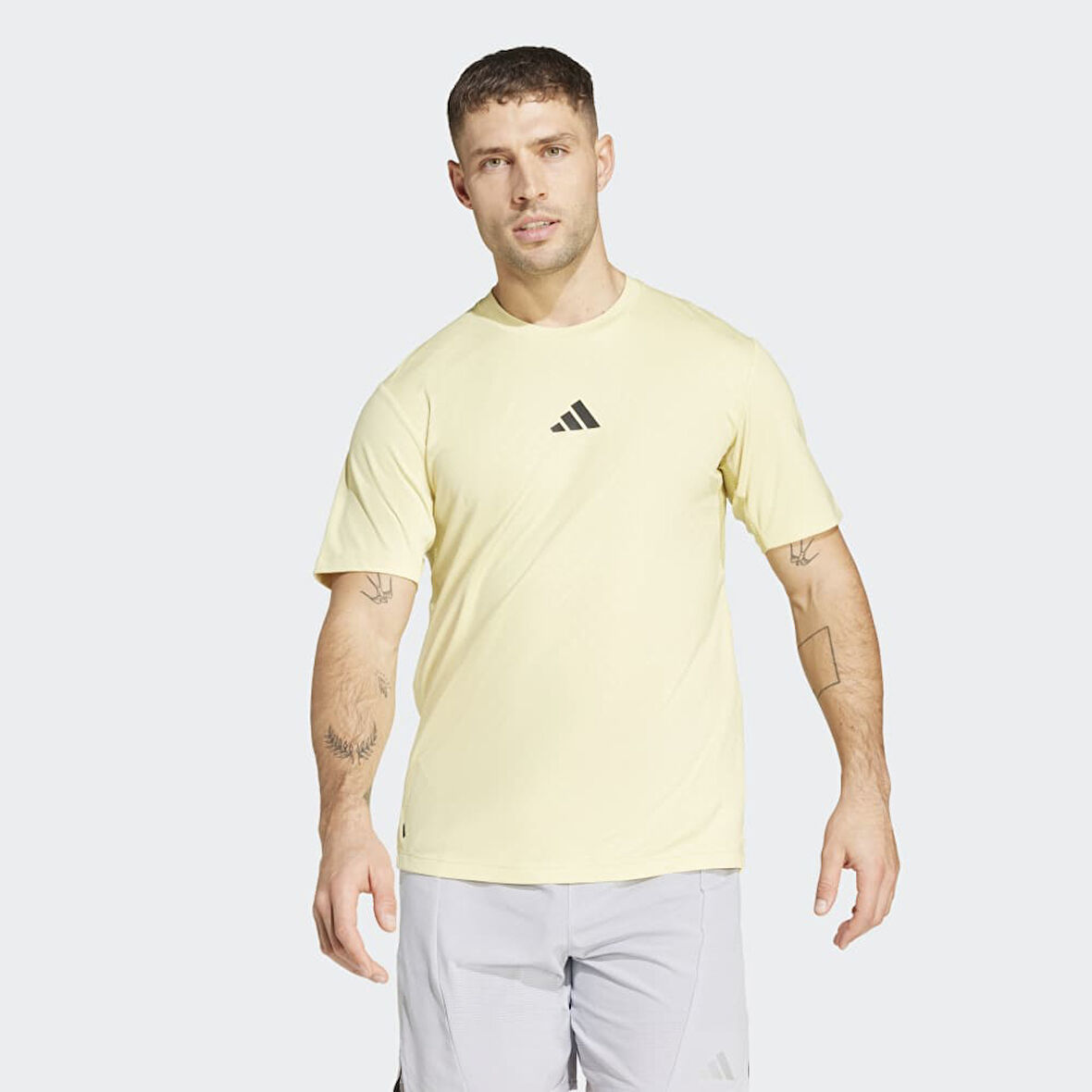 adidas JE8239 POWER 3S TEE Erkek T-Shirt