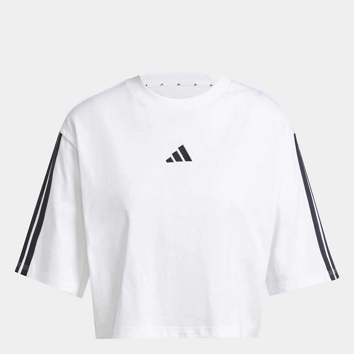 adidas W 3S SJ TLR T Beyaz Kadın Sporcu Tişört JD4999