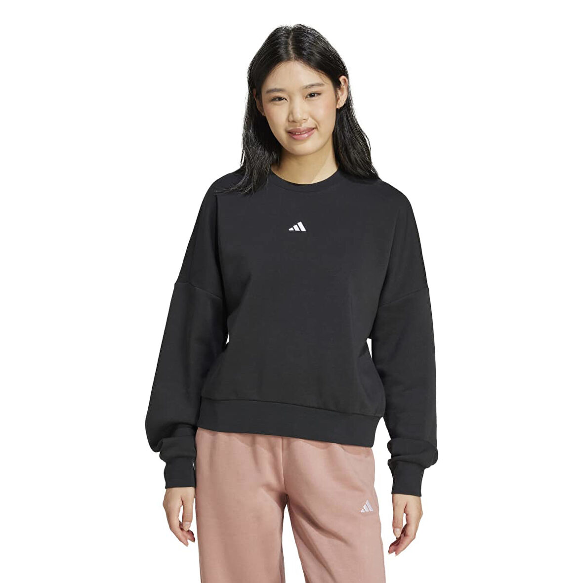 Adidas Kadın Sweatshirt Small Logo Feel Cozy