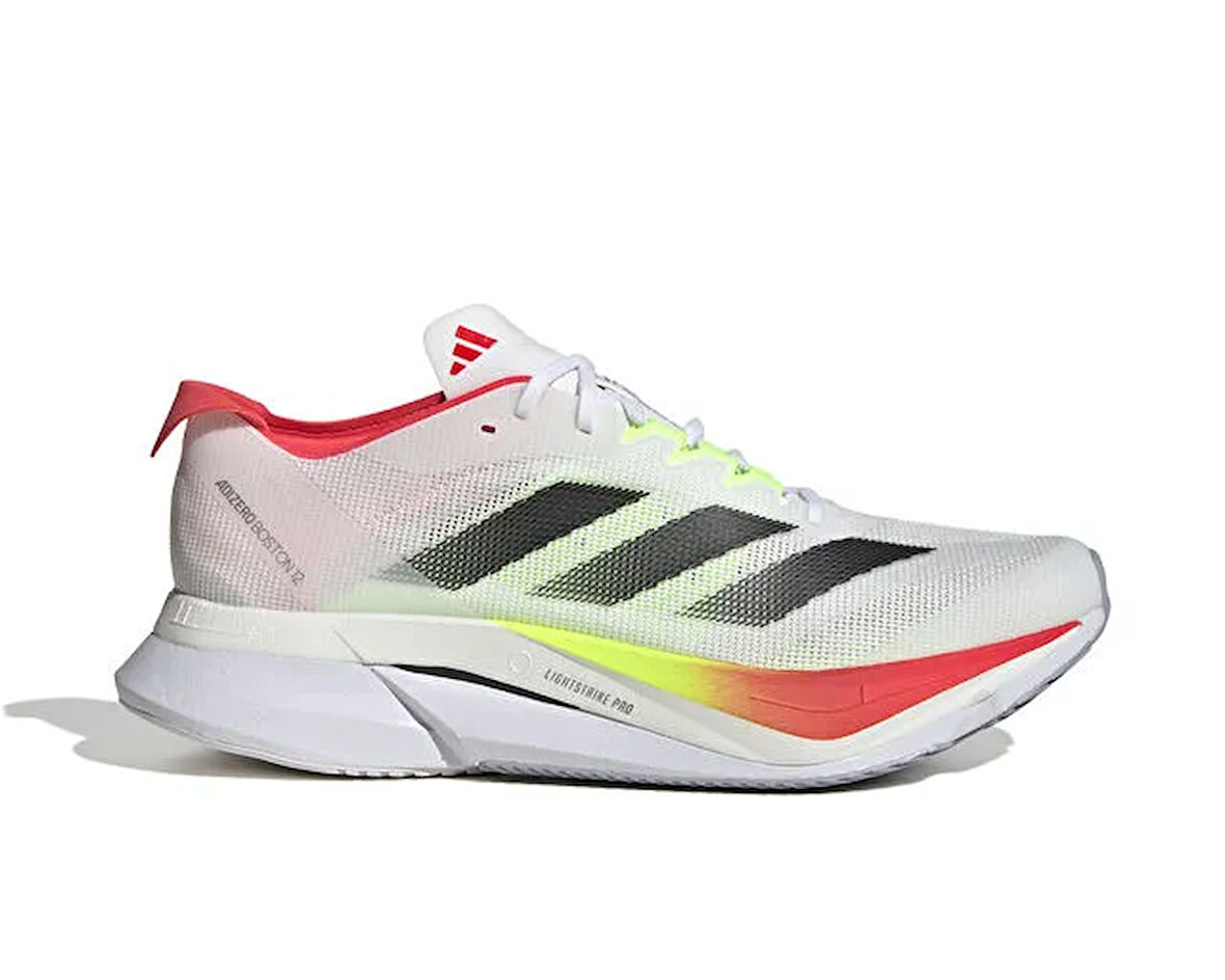 Adidas Adizero Boston 12 M Erkek Koşu Ayakkabı JQ2552 Renkli