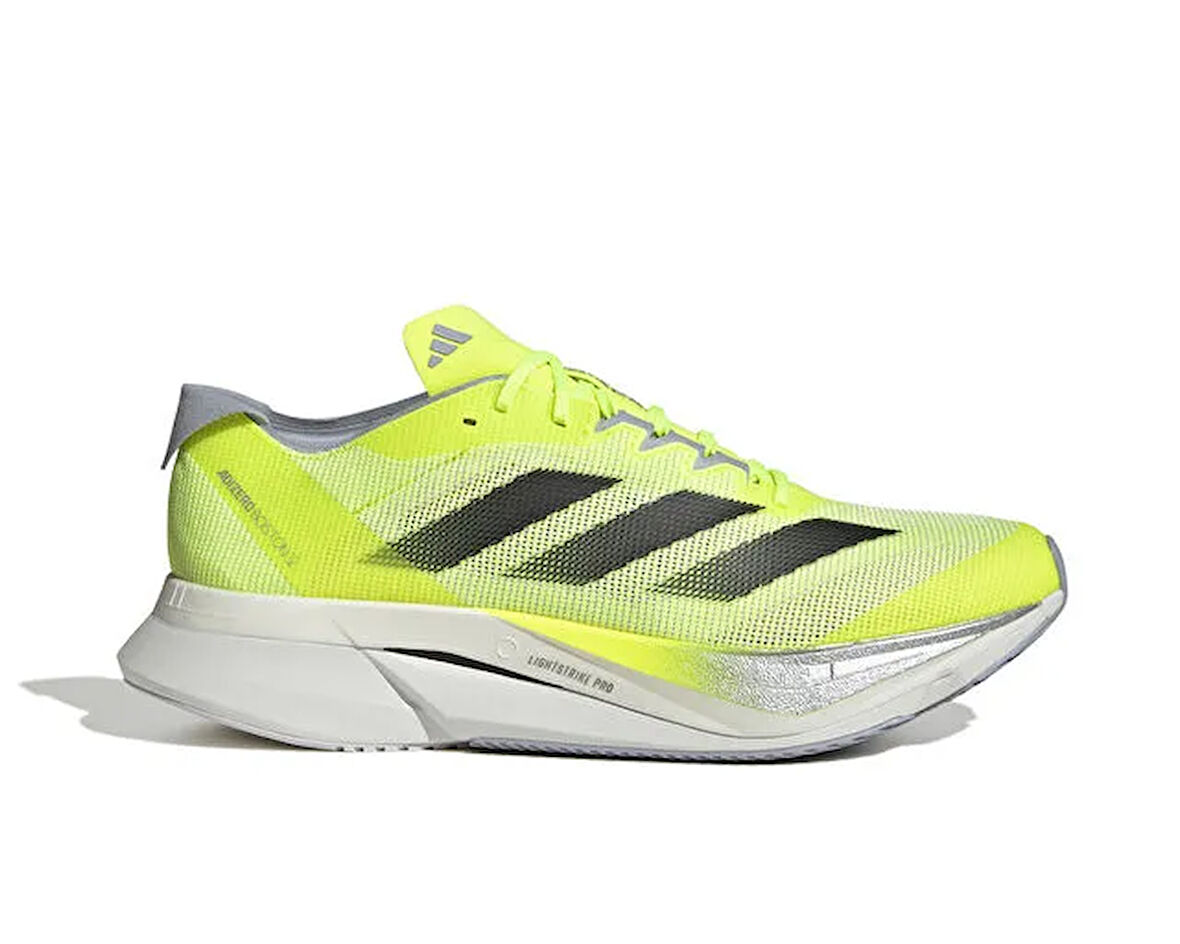adidas Adizero Boston 12 M Erkek Koşu Ayakkabısı JQ2553 Sarı