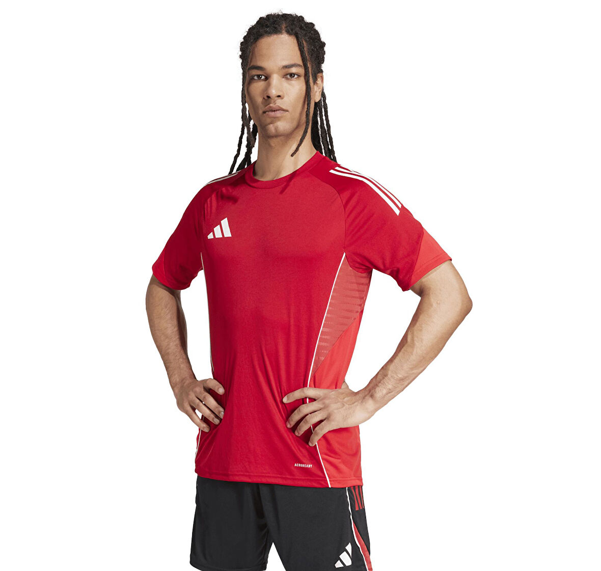 JI6488-E adidas Tıro25C Tr Jsy Erkek T-Shirt Kırmızı