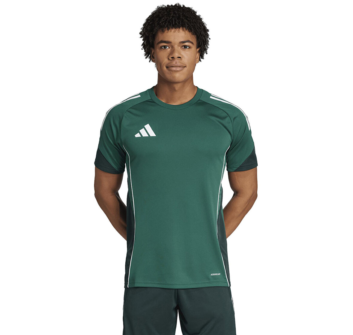 JI8942-E adidas Tıro25C Tr Jsy Erkek T-Shirt Yeşil