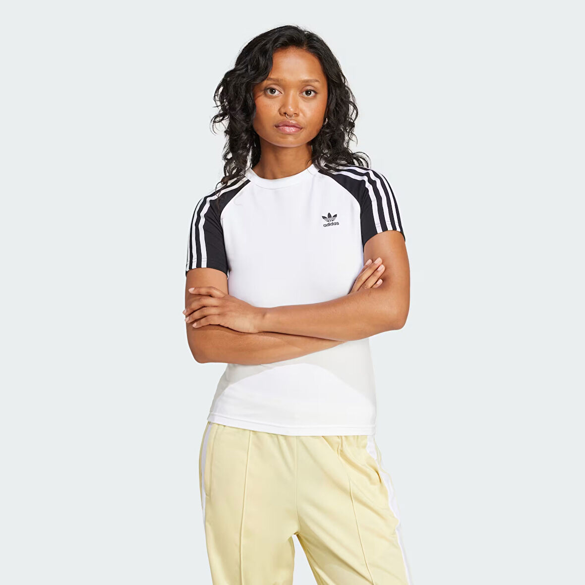 Adidas Kadın Günlük T-shirt 3S Slim Tee Jd0834
