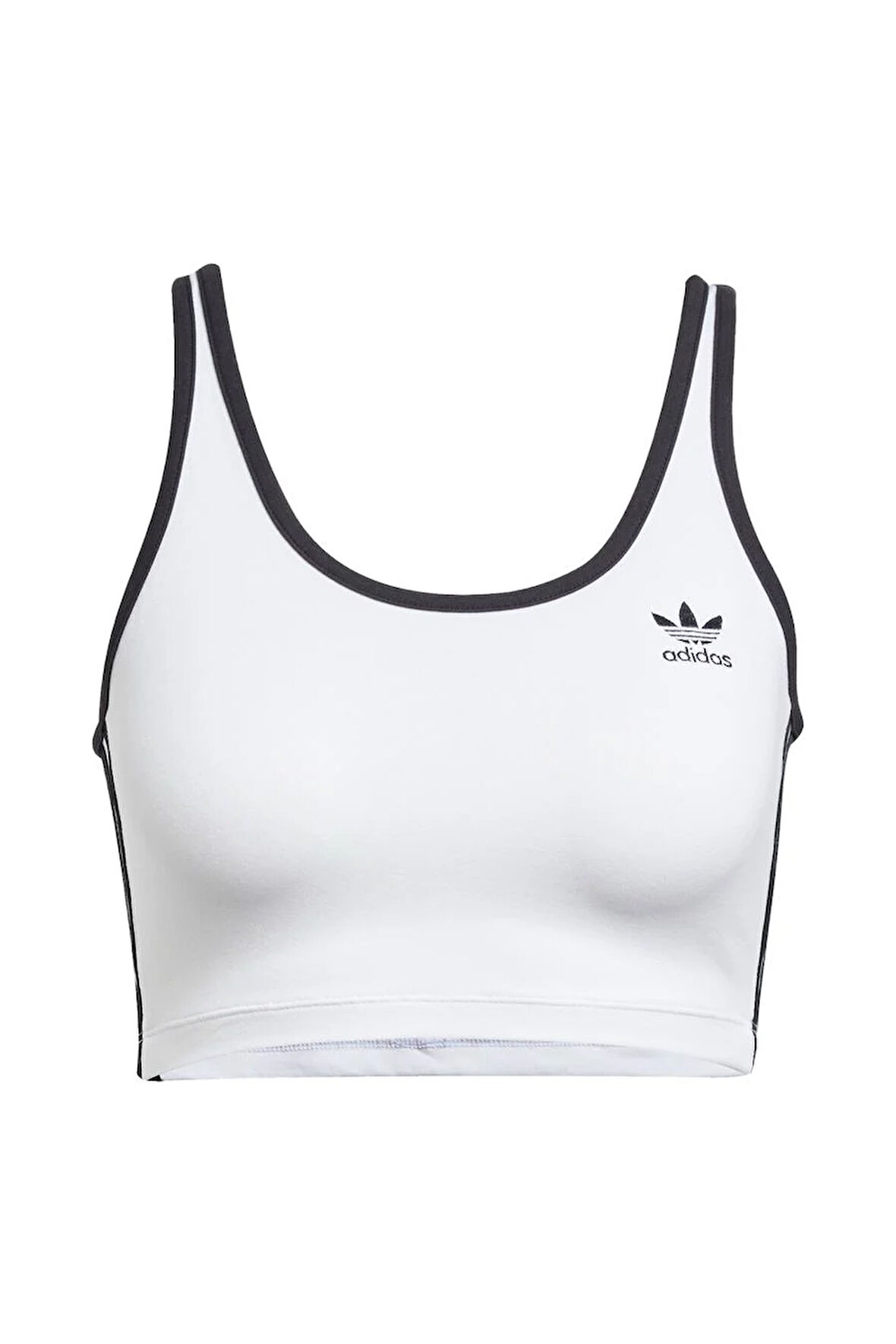 adidas Kadın  Beyaz  Sporcu Sütyeni 3S BRA TOP JD4613