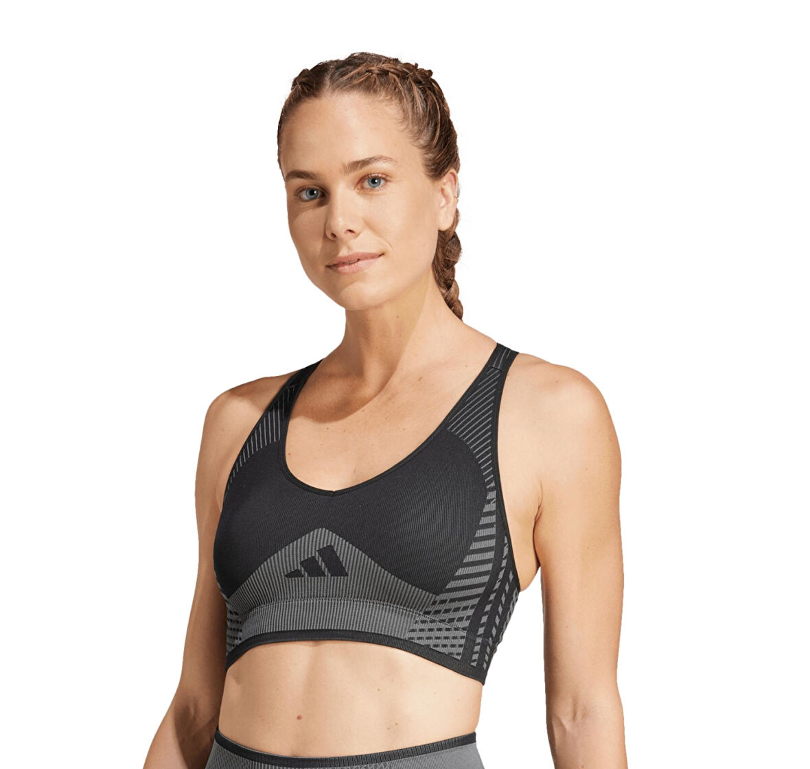 JD7163-K adidas Arknt Ls Bra Kadın B&amp;uuml;stiyer Siyah