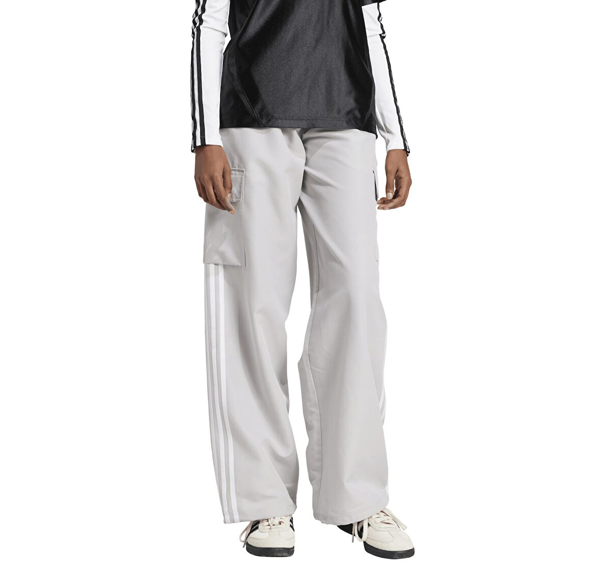 JC8139-K adidas 3S Cargo Pants Kadın Pantolon Gri