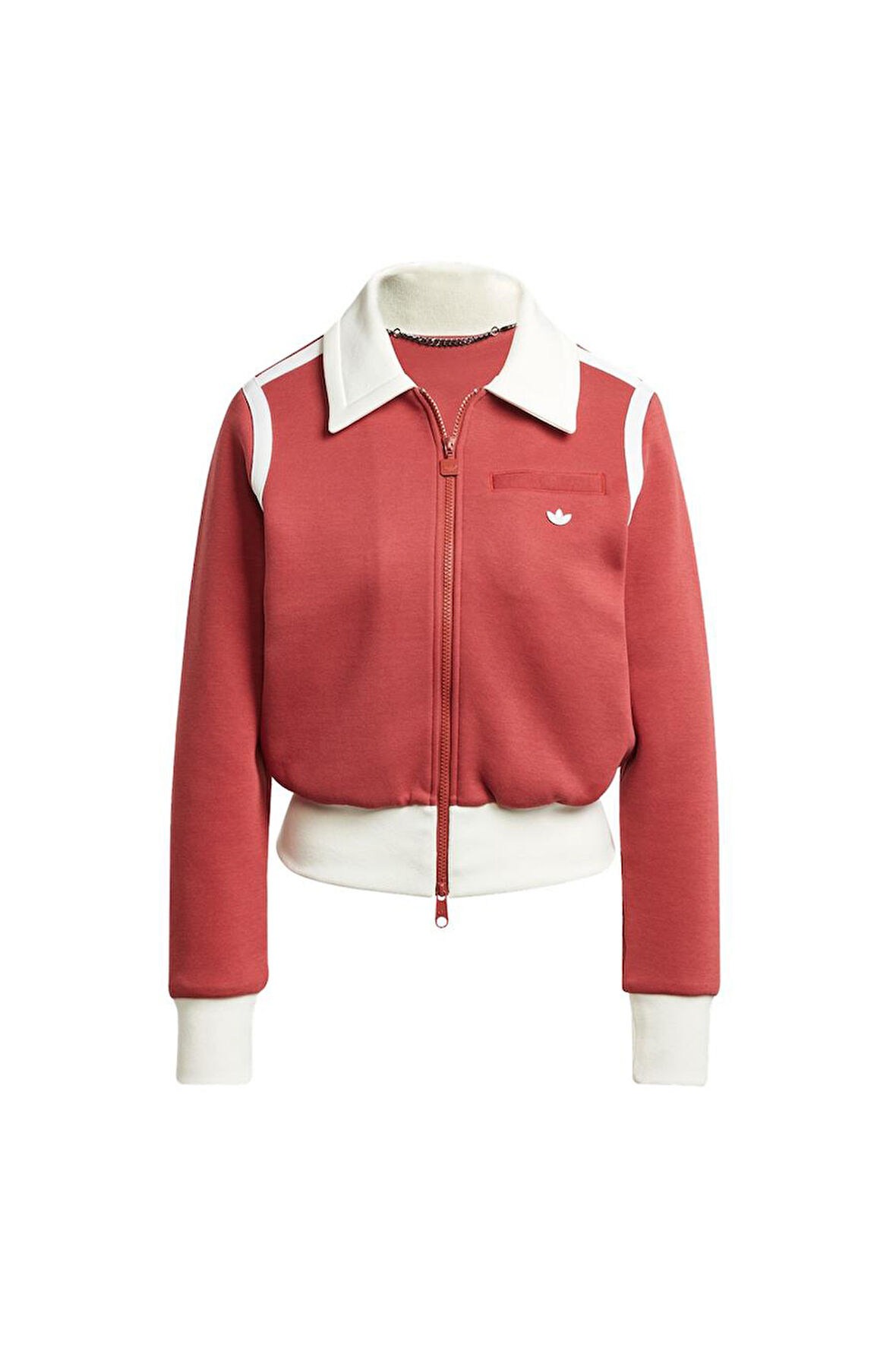 adidas COLLARED TT Kadın  Kırmızı  Ceket JD1925