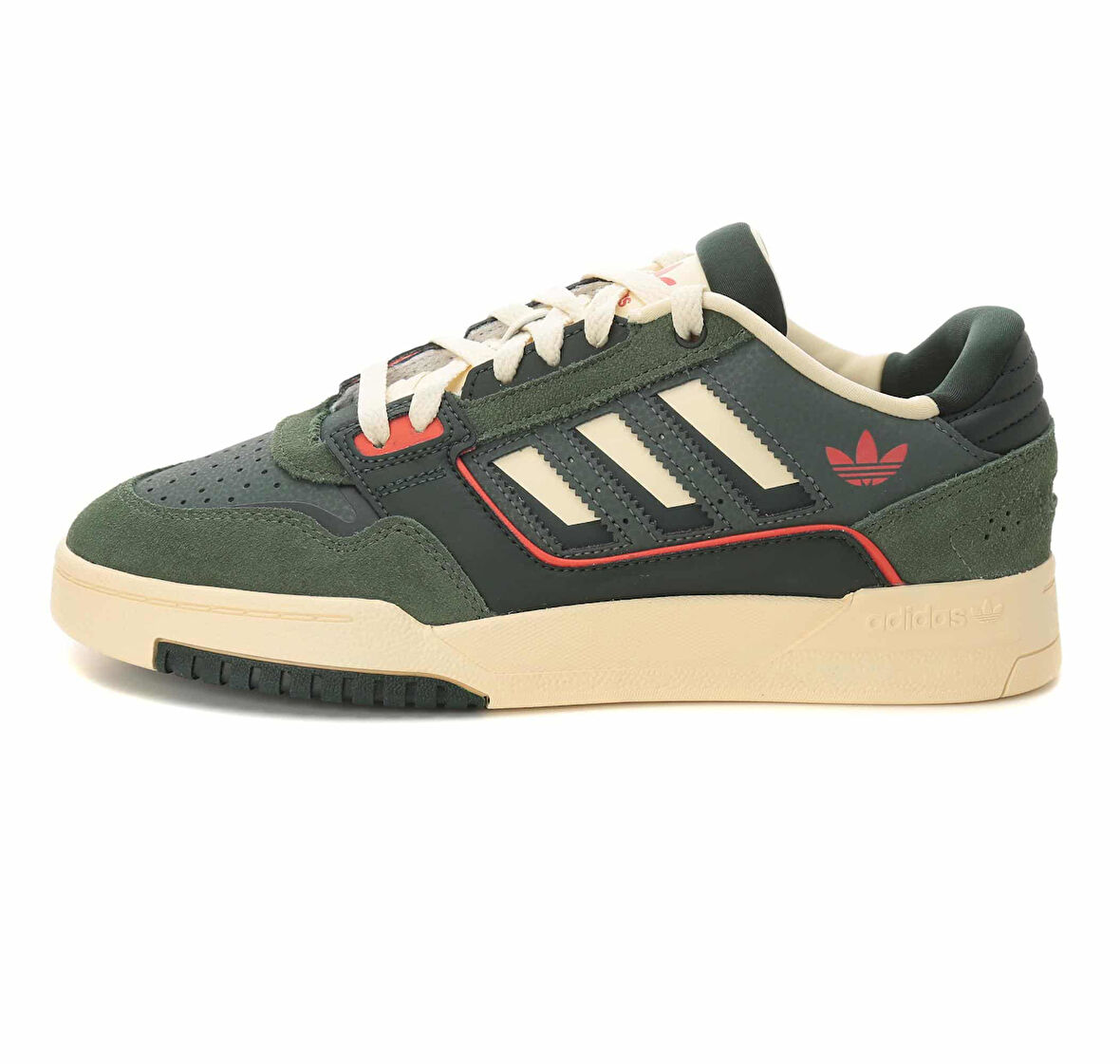JI3324-E adidas Drop Step Low 2.0 Erkek Spor Ayakkabı Yeşil
