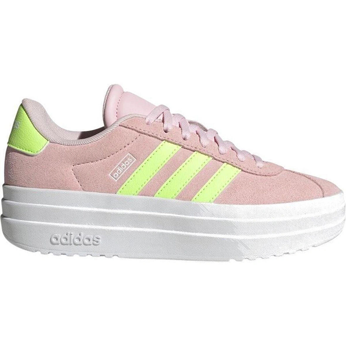 adidas VL COURT BOLD J Pembe Sneaker Ayakkabı JI1017