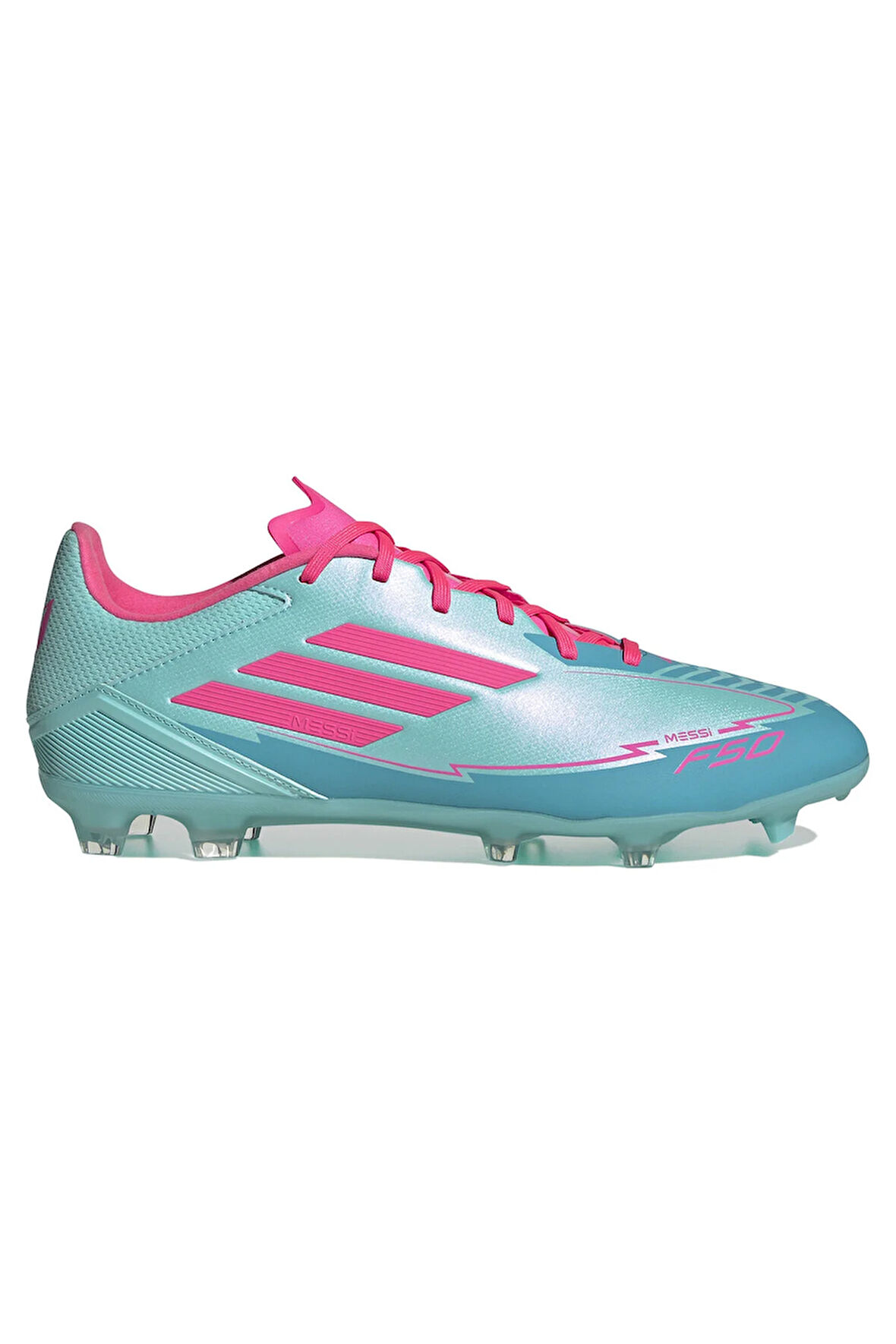 F50 League Fg/Mg Messi Erkek Mavi Futbol Krampon IH0928
