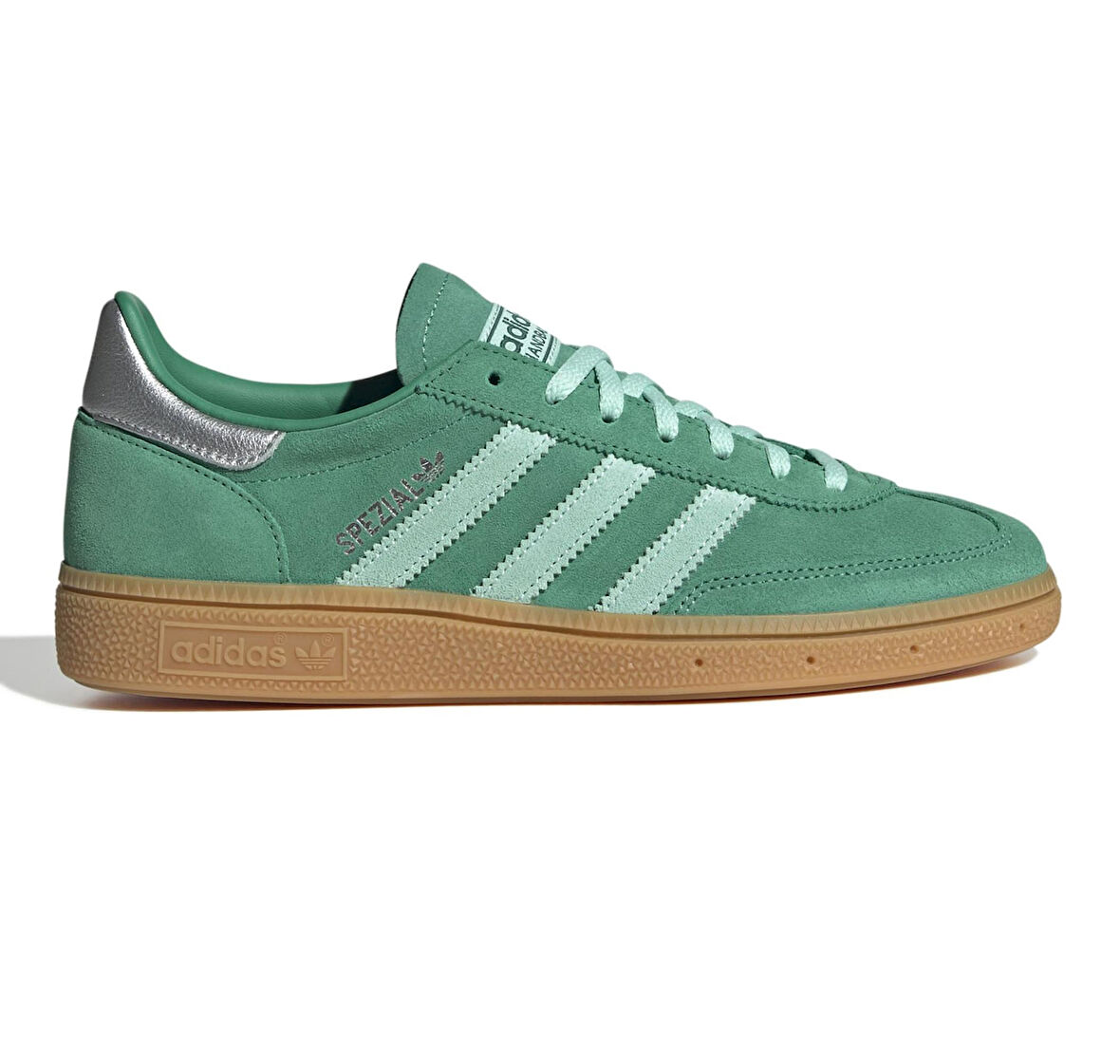 JS2908-K adidas Handball Spezıal W Kadın Spor Ayakkabı Yeşil