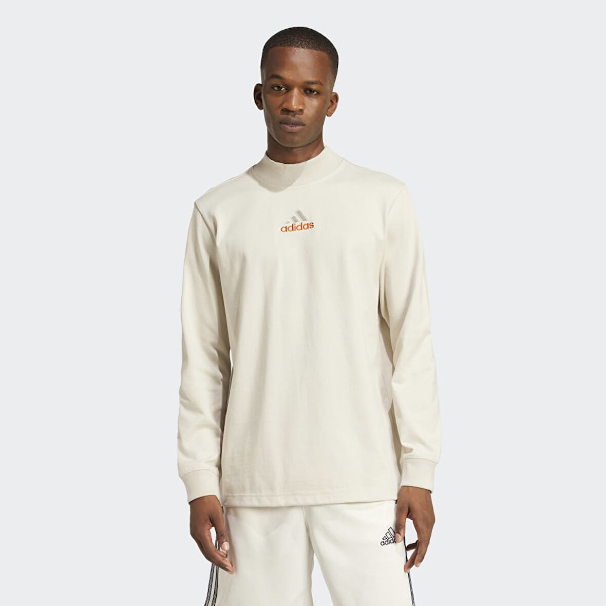 adidas JD5402 LS MOCK NECK Q1 Erkek T-Shirt