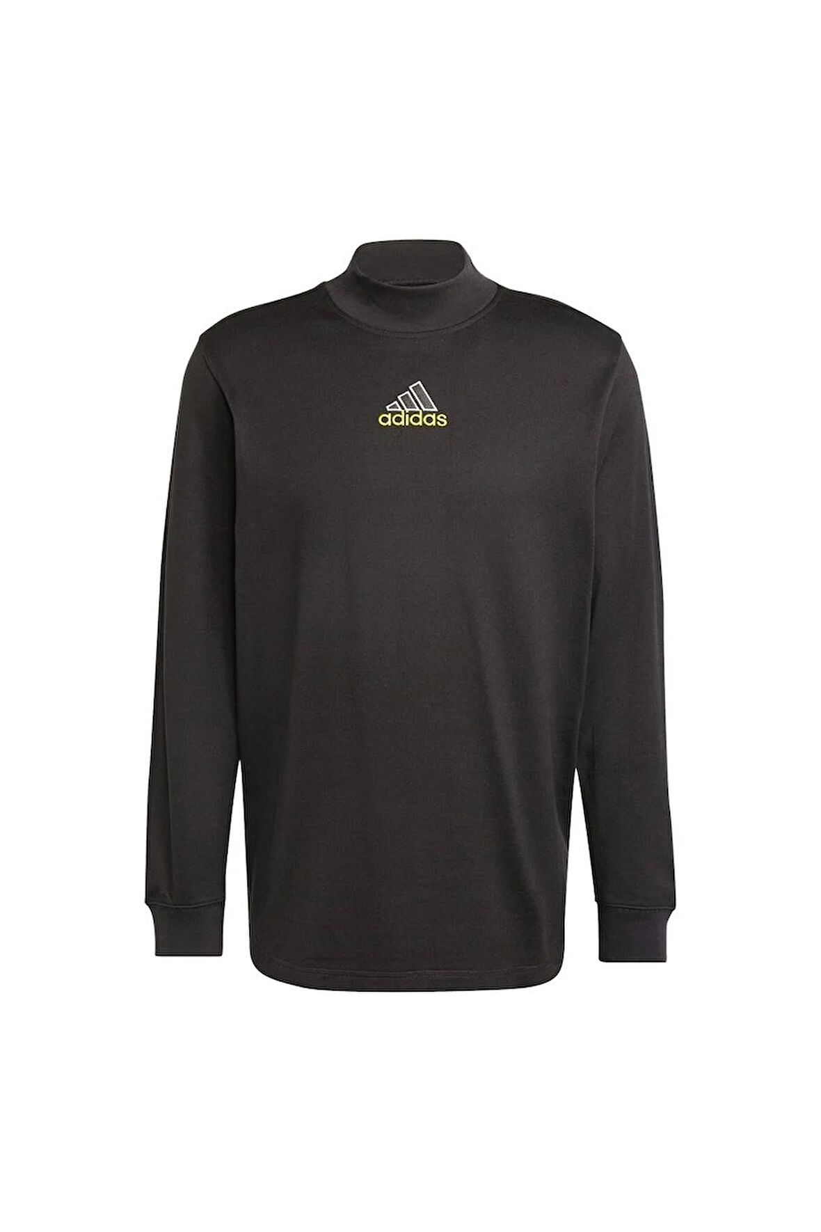 adidas Erkek  Siyah  Sweatshirt LS MOCK NECK Q1 JD5401