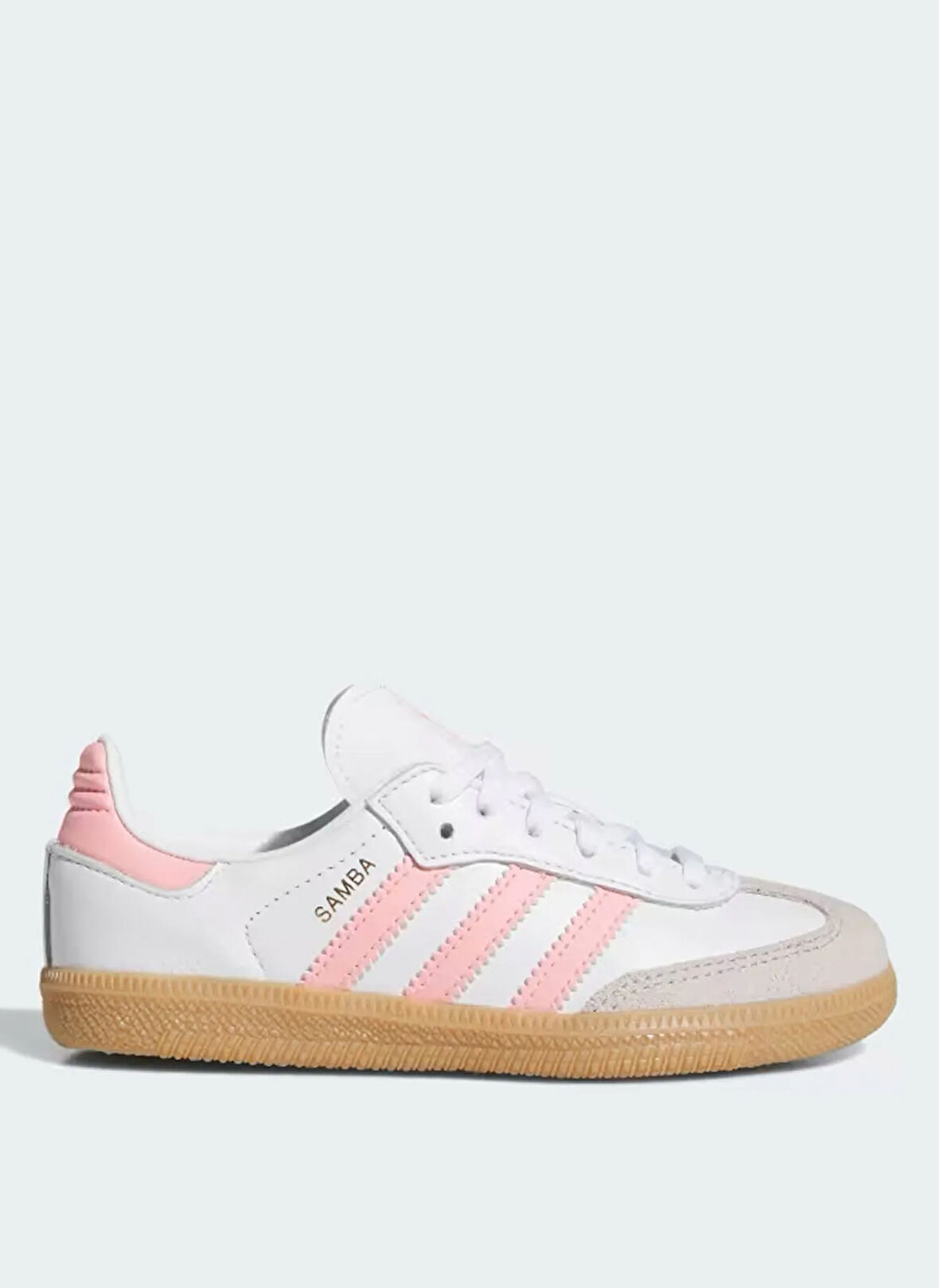 adidas Beyaz - Pembe Kız Çocuk Yürüyüş Ayakkabısı JP5484-SAMBA OG C