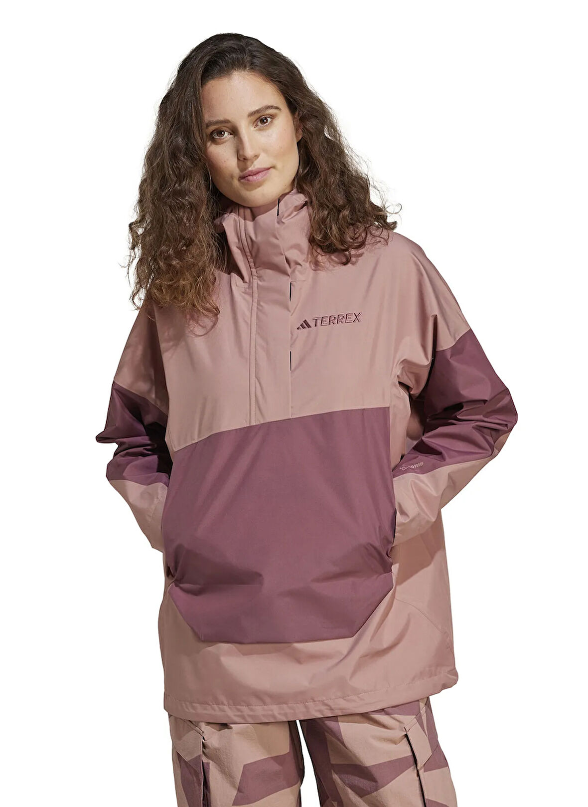 JD8370 W XP 2.5 ANORAK Kahve Normal Kalıp Kadın Sweatshirt