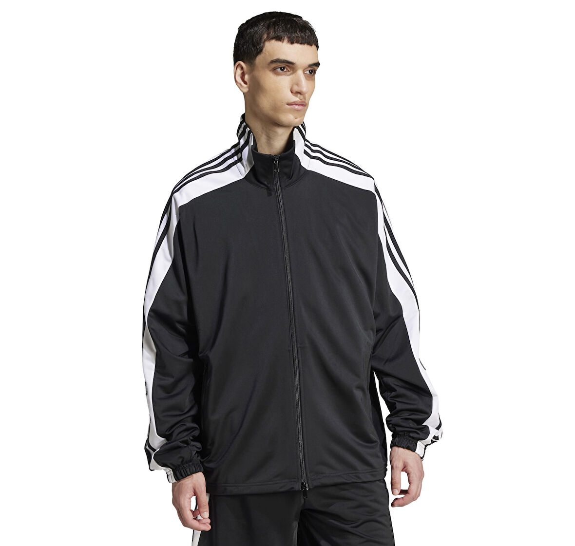 JN0810-E adidas Megabreak Jacke Erkek Ceket Siyah