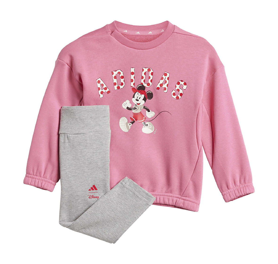 JF3627-B adidas I Dy Mı Jog Bebek Eşofman Takımı Pembe