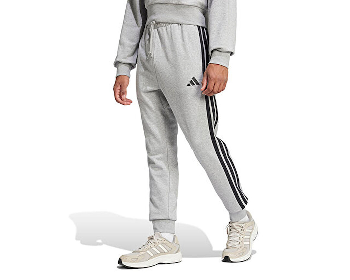 adidas M 3S FT TC PT Erkek Günlük Eşofman Altı JE6346 Gri