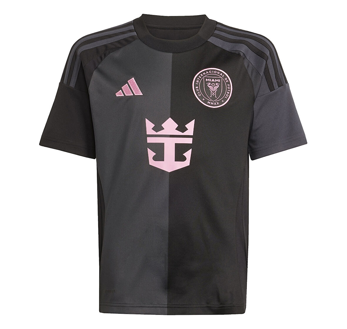 JI6820-C adidas Inter Miami Cf 25-26 Messi  Deplasman çocuk Forma Siyah