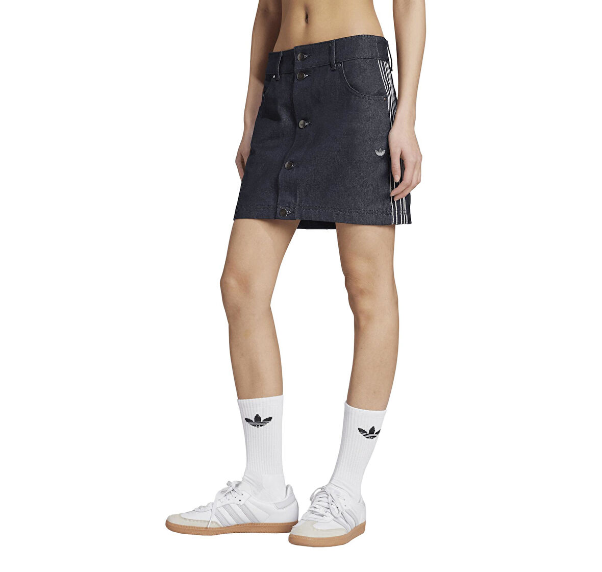 JJ3147-K adidas Dnm Skırt Kadın Elbise - Etek Siyah