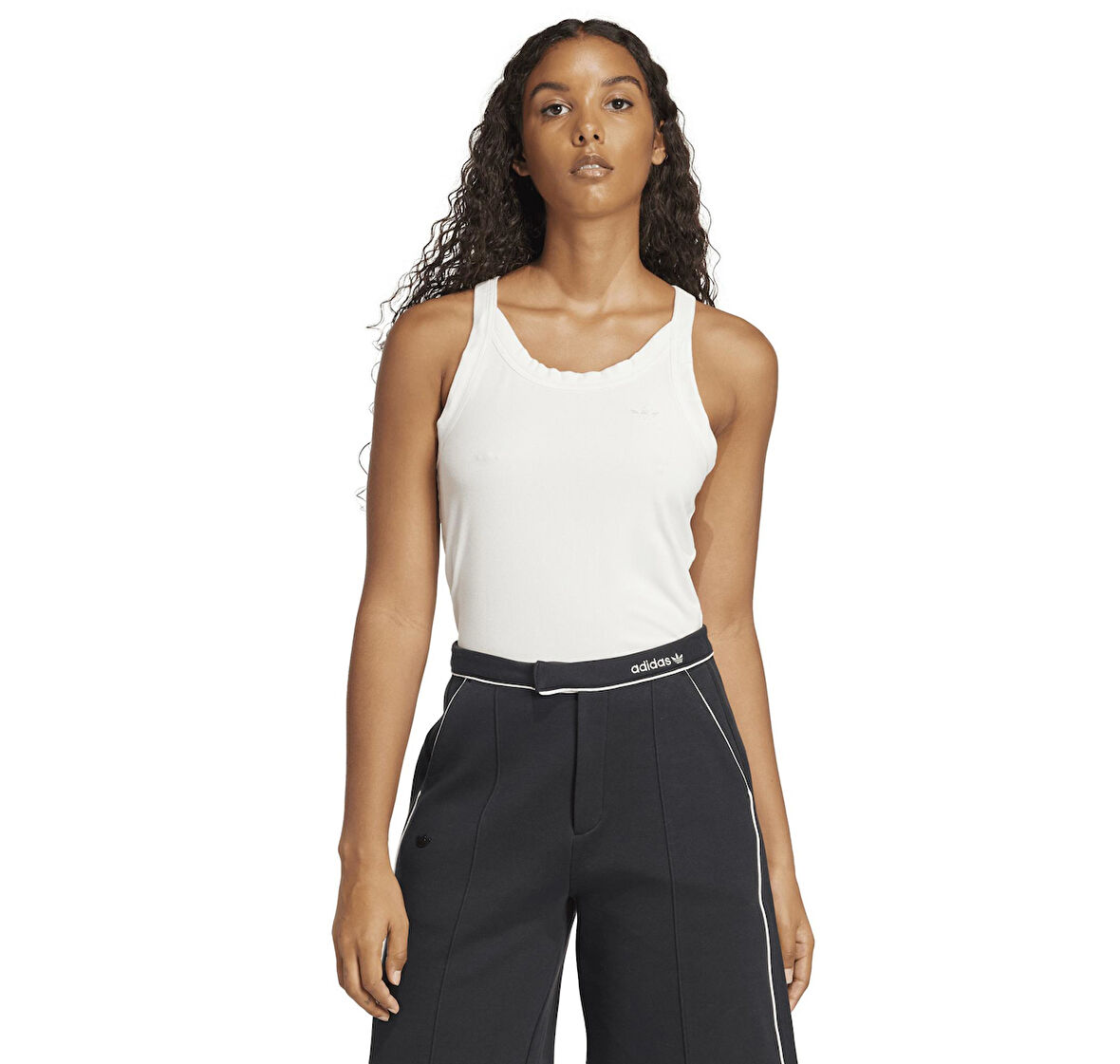 JD4768-K adidas P Ess Tank Top Kadın T-Shirt Beyaz