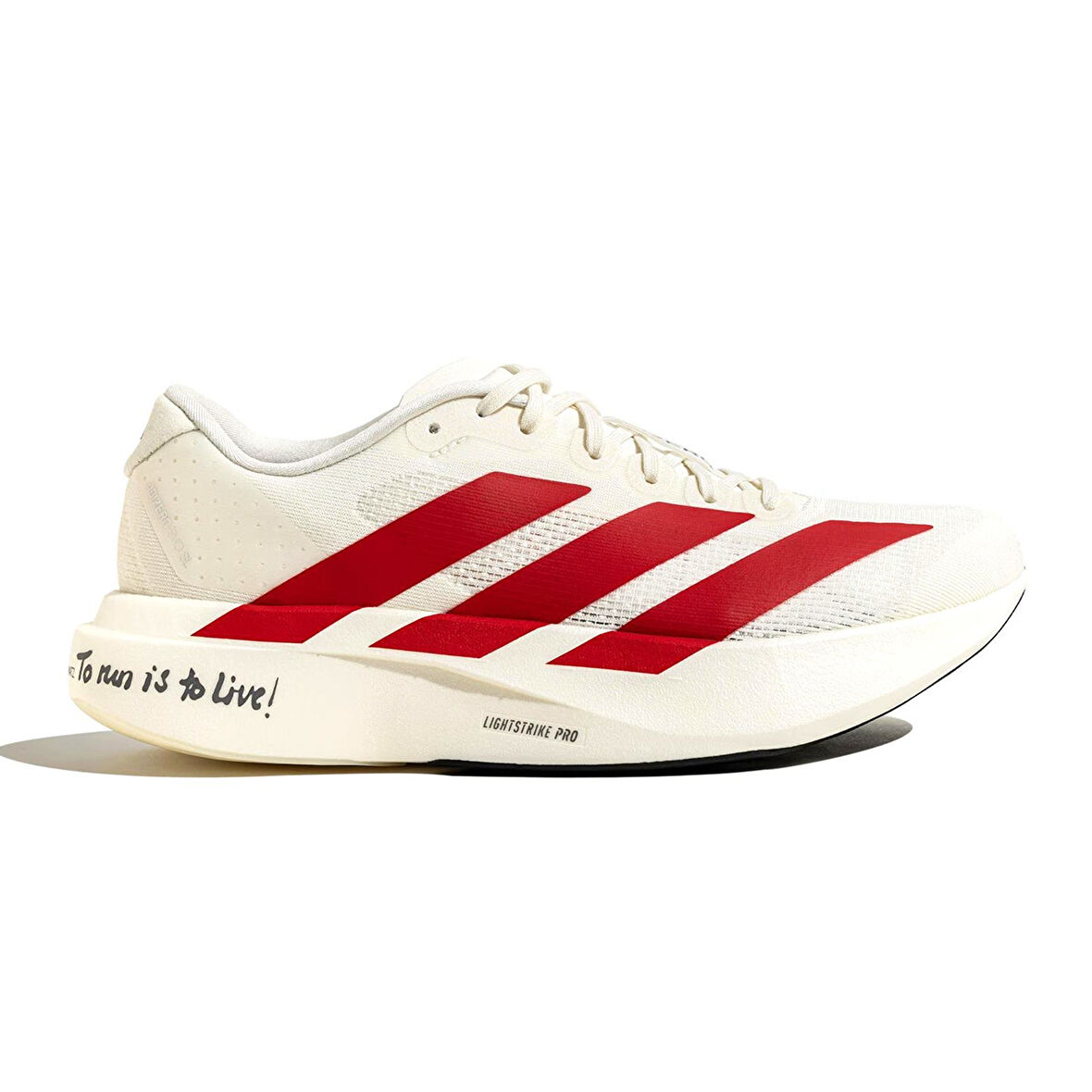 Adizero Evo Sl Kadın Beyaz Koşu Ayakkabısı JS1183