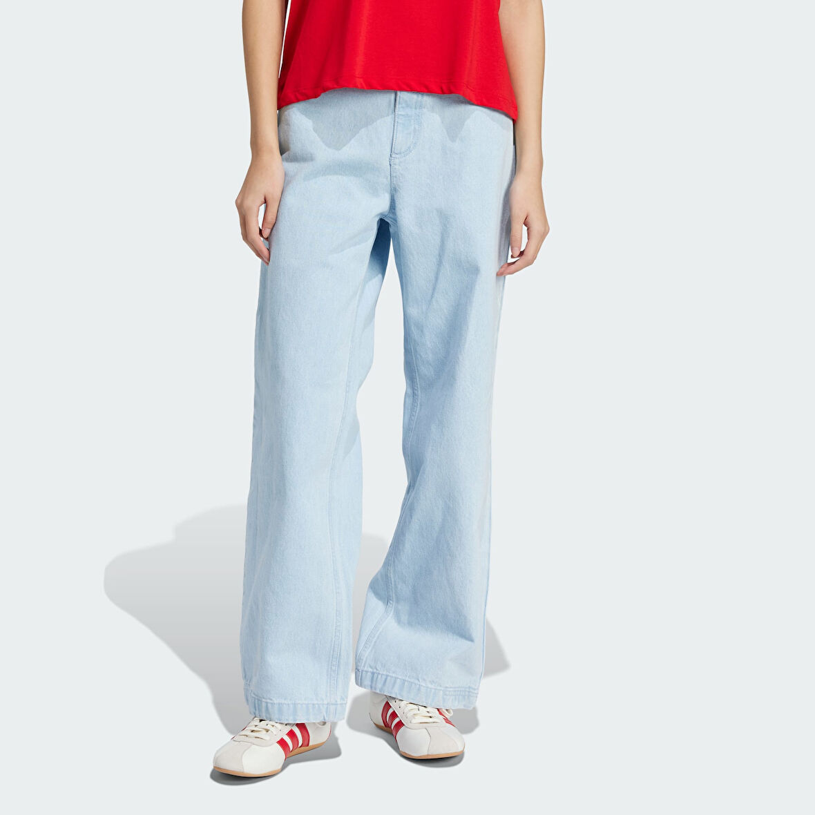 adidas JD4757 P ESS DENIMPANT Kadın Tek Alt