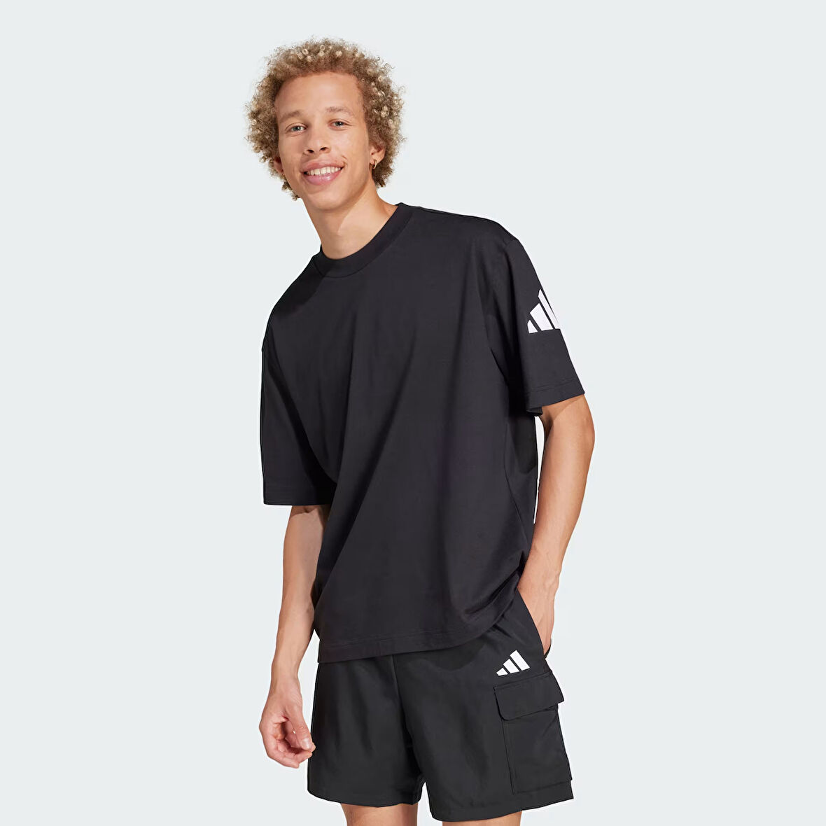 Adidas Erkek Günlük T-shirt M Sj T Jf3615