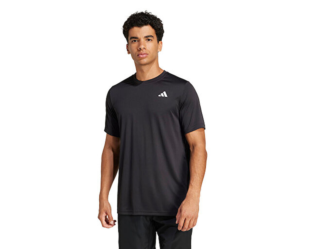 adidas Club Tee Erkek Tenis Tişörtü JF8502 Siyah