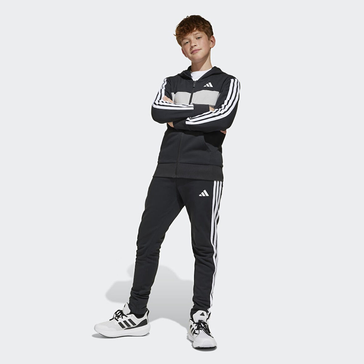 adidas JC7520 J 3S TIB FL TS Çocuk Eşofman Takımı