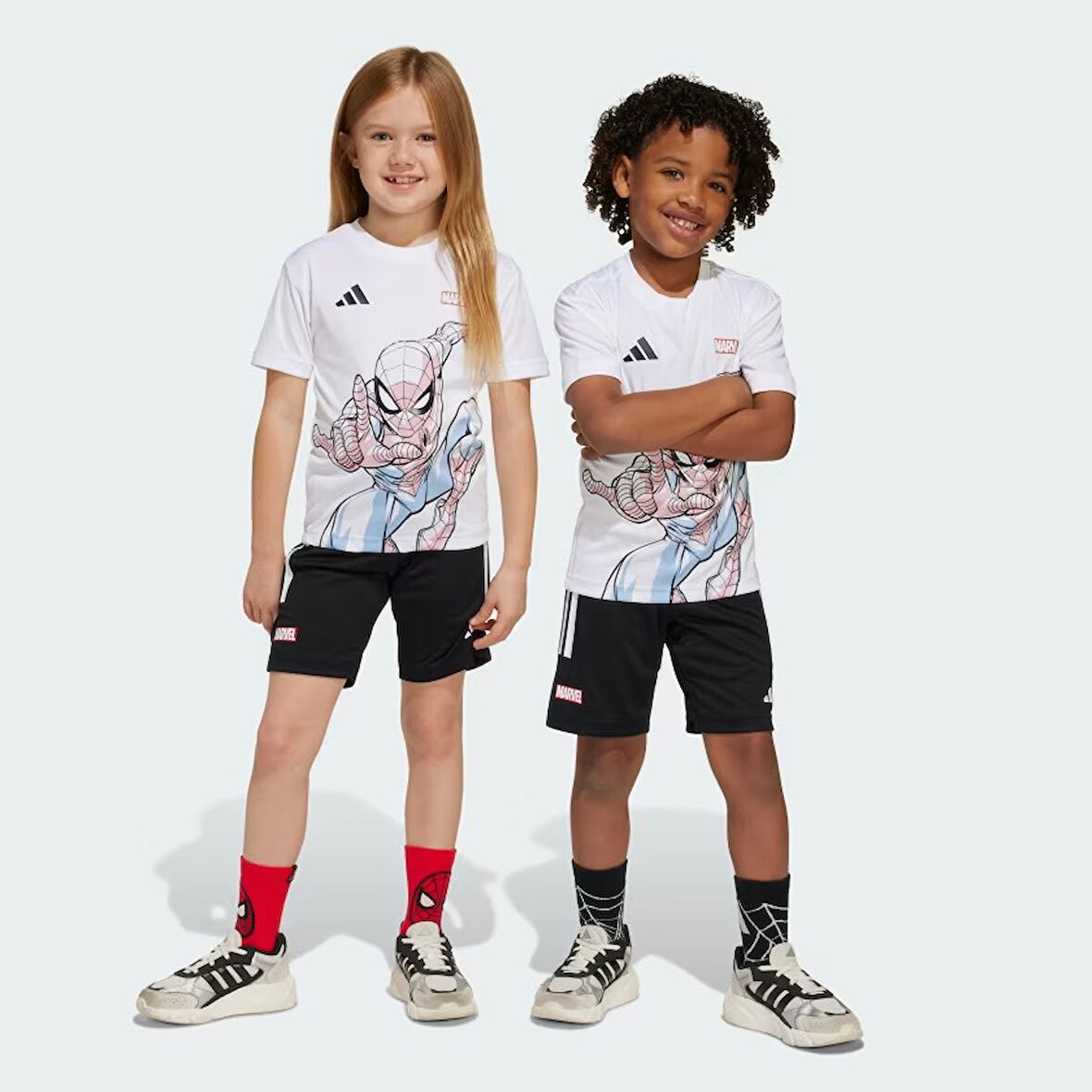 Adidas JF3655 Lk Mrvl Sm Tset Çocuk Eşofman Takımı