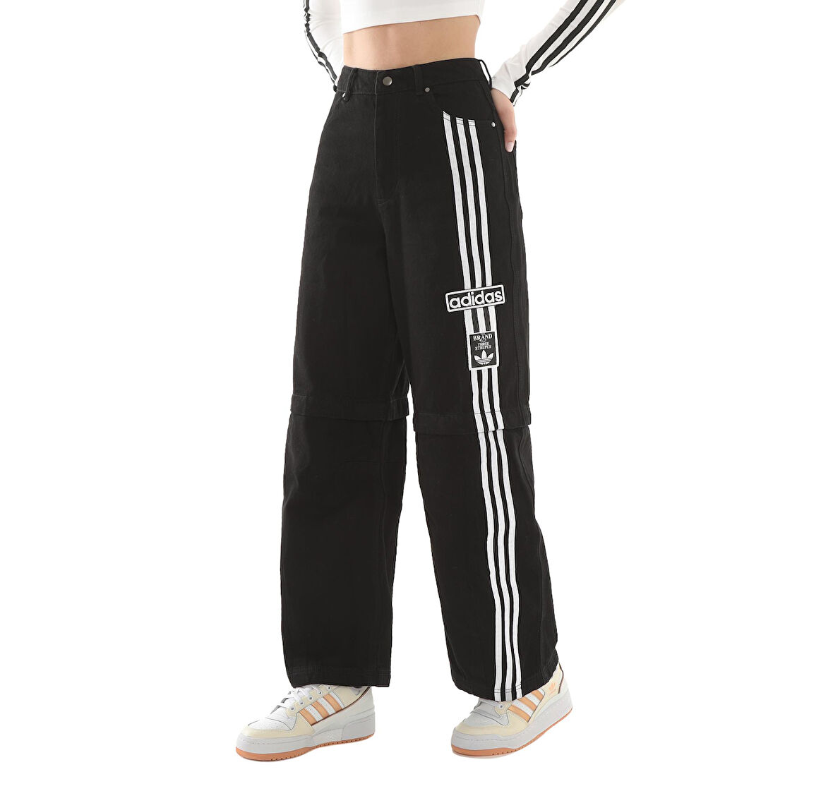 JD0082-K adidas Denım Pant Kadın Pantolon Siyah