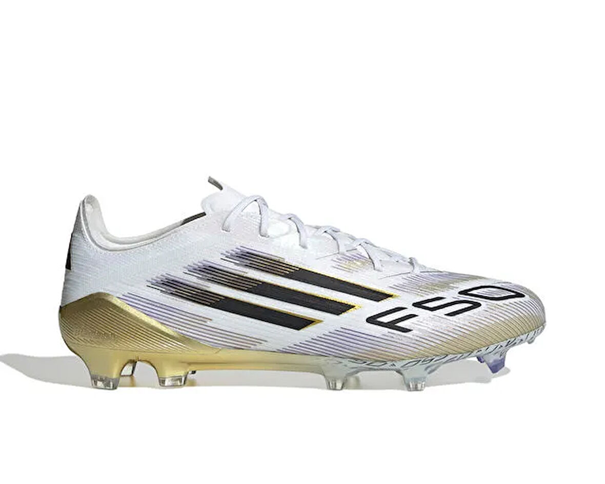 adidas F50 Elite Fg Erkek Çim Zemin Kramponu JH7617 Beyaz