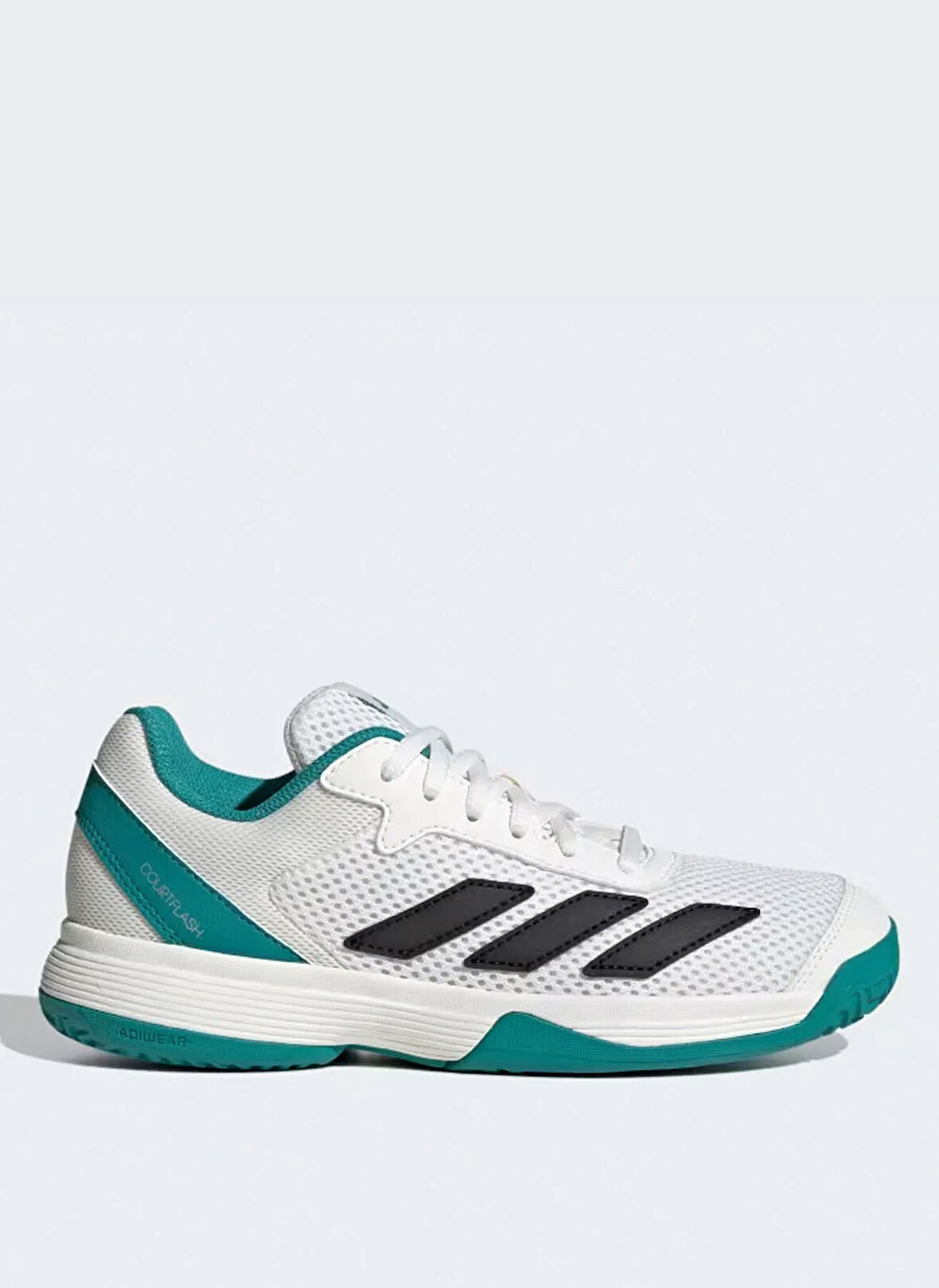 adidas Beyaz Erkek Çocuk Tenis Ayakkabısı JH5123 Courtflash K