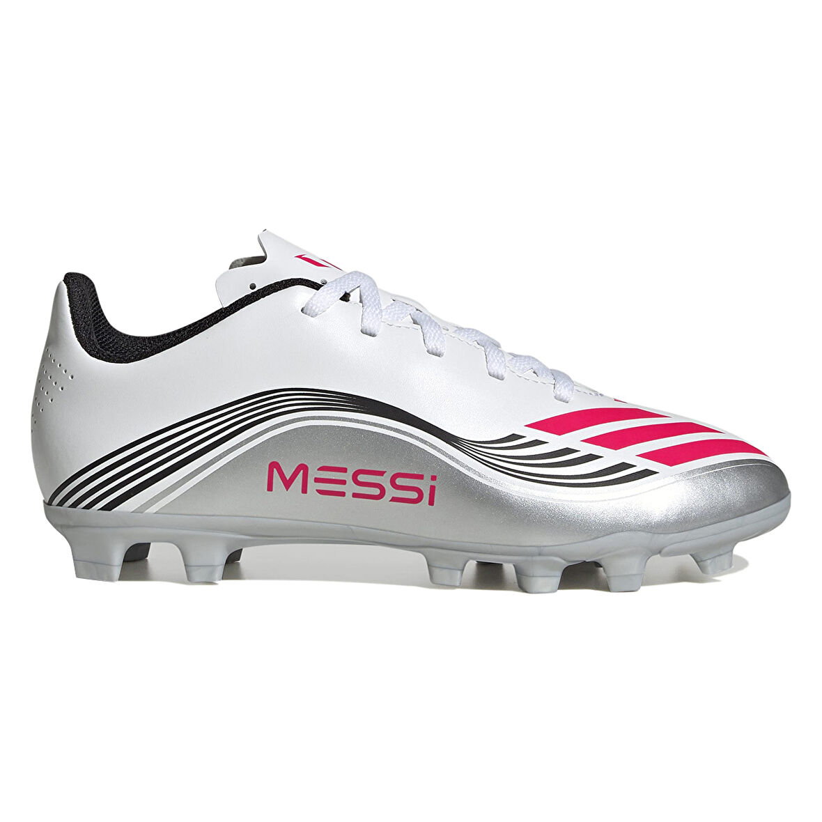F50 Messi Club Fg/Mg J Çocuk Beyaz Futbol Krampon JP7457