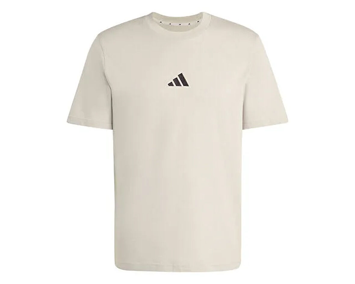 Adidas M Sl Sj T Erkek Günlük Tişört JX5658 Gri