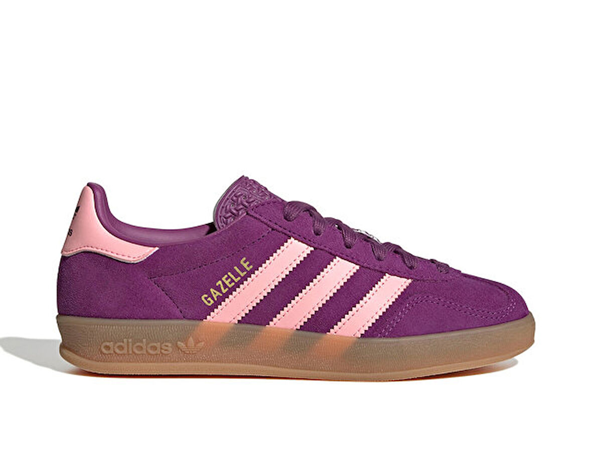 adidas Gazelle Indoor J Genç Günlük Ayakkabı JP8766 Mor