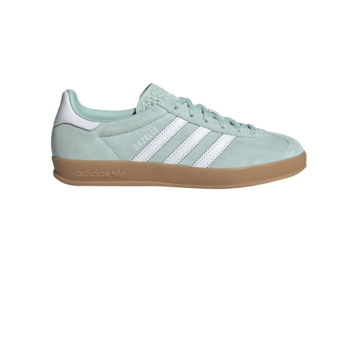 JS1396-K adidas Gazelle Indoor W Kadın Spor Ayakkabı Turkuaz