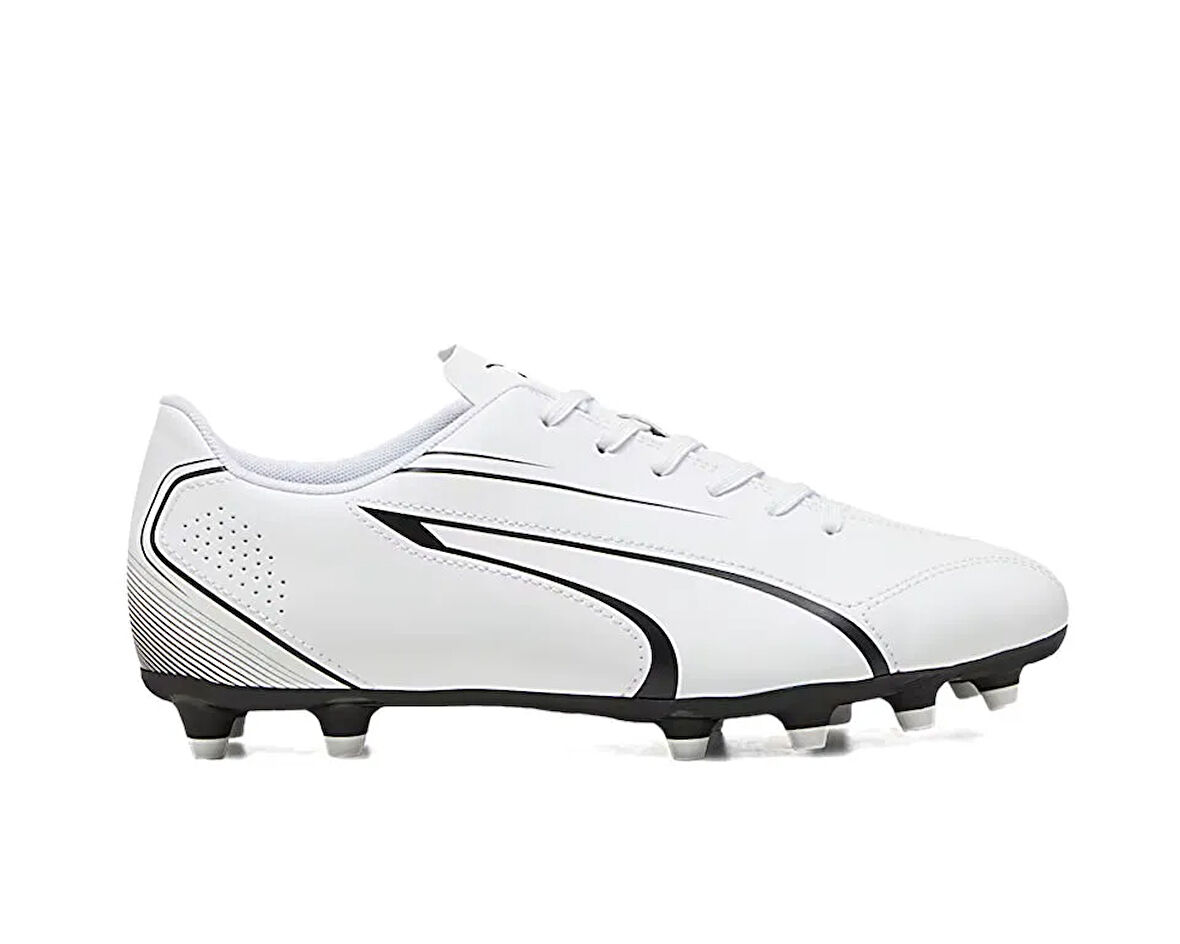 Puma Vitoria Fg/Ag Erkek Çim Zemin Kramponu 10748306 Beyaz