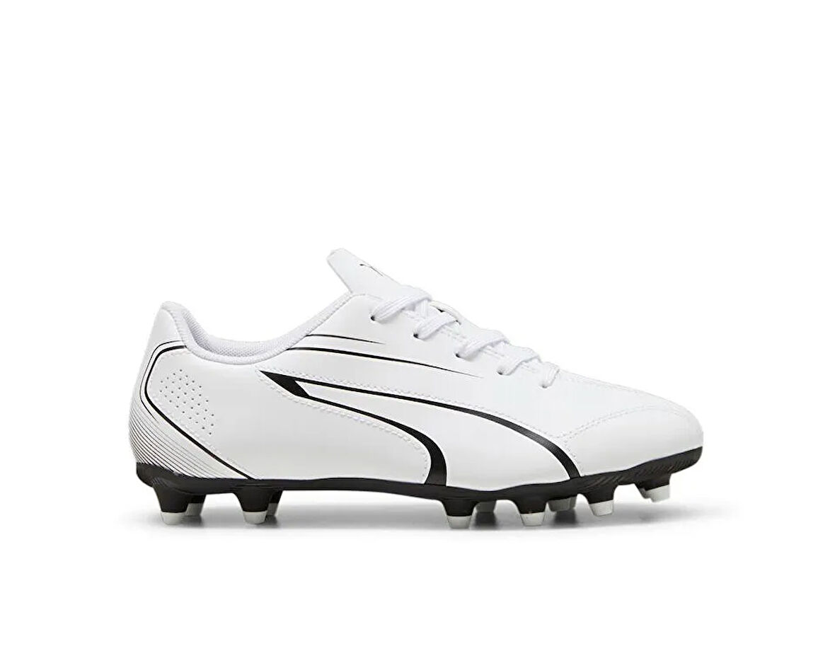 Puma Vitoria Fg/Ag Jr Çocuk Çim Zemin Kramponu 10748606 Beyaz