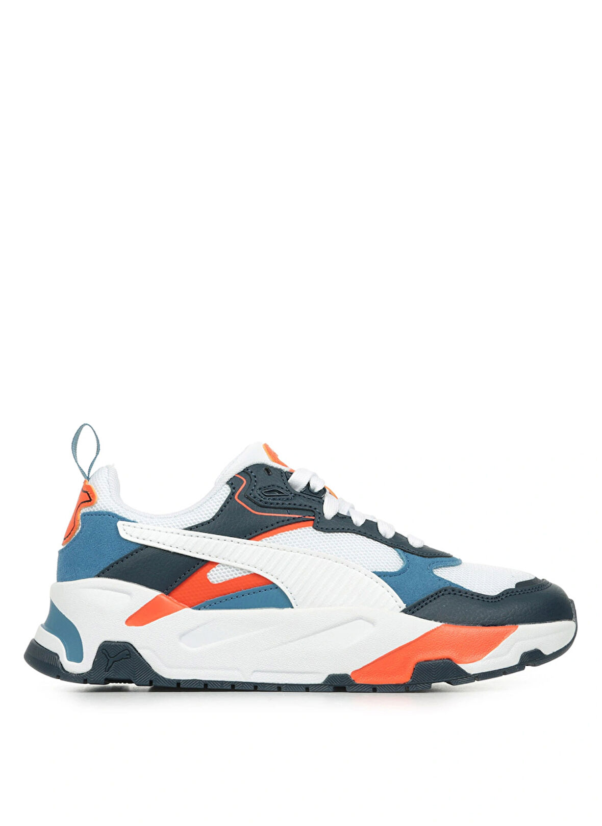 Puma Beyaz - Mavi Erkek Çocuk Yürüyüş Ayakkabısı 39083815-Trinity Jr Club Navy-PUMA